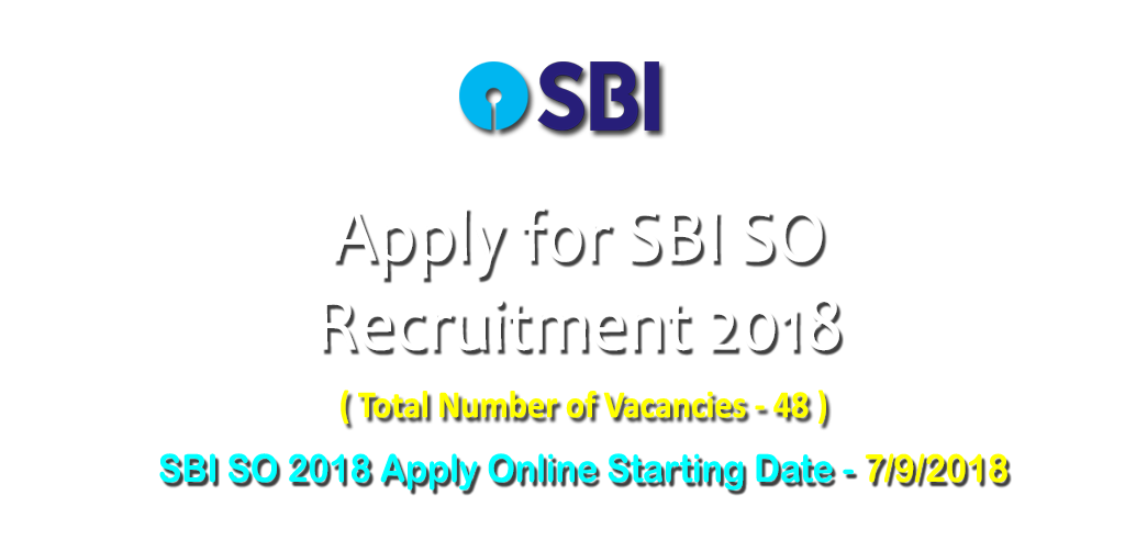 sbi so recruitment