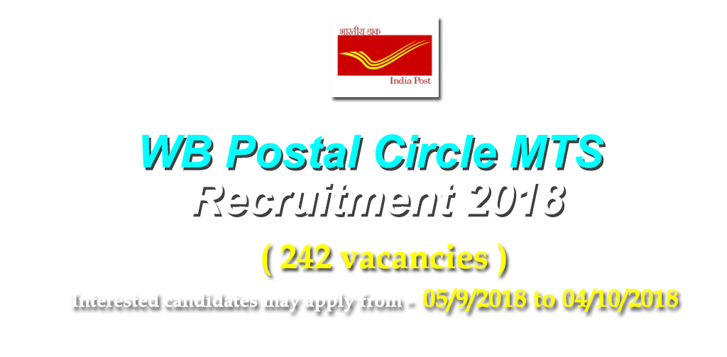 WB postal circle recruitment