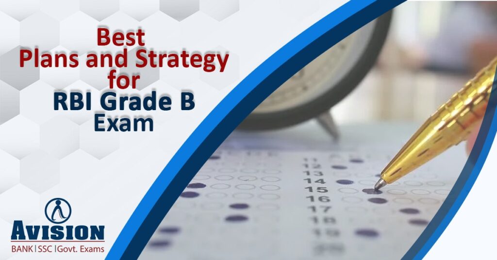 Best Plans and Strategy for RBI Grade B Exam